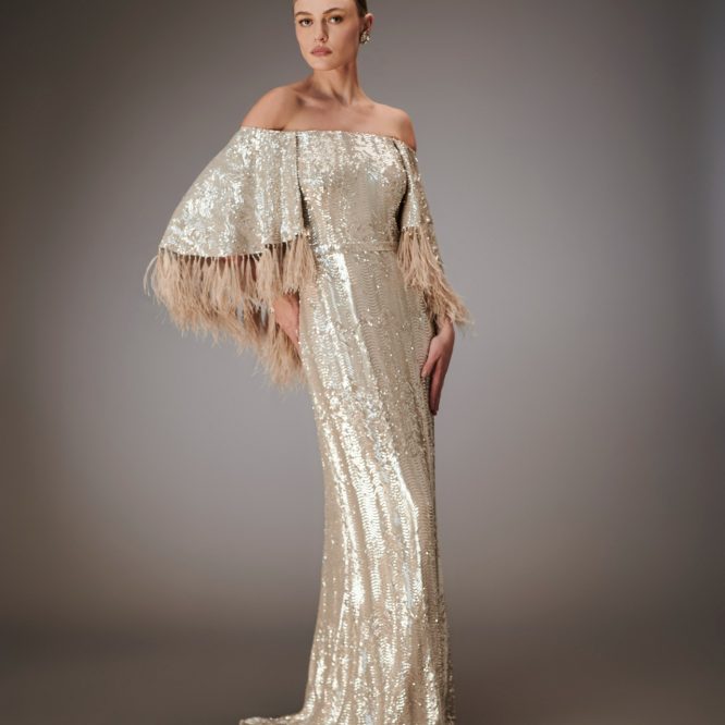 Vestido ombro a ombro da marca Printing Divulgação